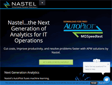 Tablet Screenshot of nastel.com